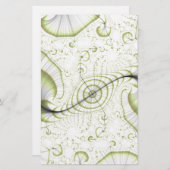 Witte, minimale  designcadeaus accessoires briefpapier (Voorkant / Achterkant)