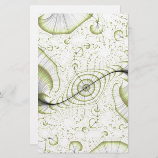 Witte, minimale designcadeaus accessoires briefpapier (Voorkant / Achterkant)