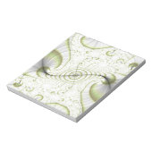 Witte, minimale  designcadeaus accessoires notitieblok (Linkerzijde)