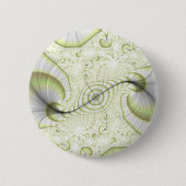 Witte, minimale designcadeaus accessoires ronde button 5,7 cm (Voorkant)