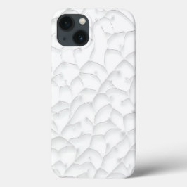 Witte Minimale Schone Uitstraling iPhone Hoes
