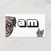 Witte, minimalistische tandwieltjes en tandwieltje visitekaartje (Achterkant)