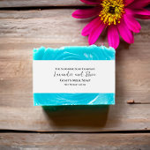 Witte minimalistische zeep buikband uitnodigingen wikkel