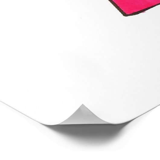 witte mirandak poster (Hoek)