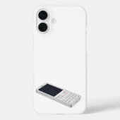 Witte mobiele telefoon Case-Mate iPhone case (Achterkant)