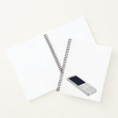 Witte mobiele telefoon notitieboek (Binnen)