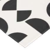 Witte Moderne Elegante Geometrische Tribal Tafelkleed (Gekanteld)