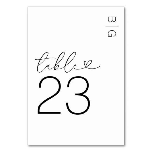 Witte Moderne Monogram Bruiloft Kaart (Achterkant)