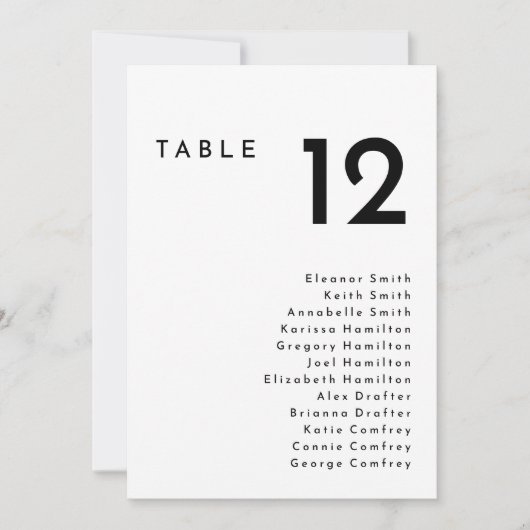 Witte Moderne Vette Hangende Zetelkaart Kaart (Voorkant)