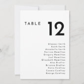 Witte Moderne Vette Hangende Zetelkaart Kaart (Achterkant)