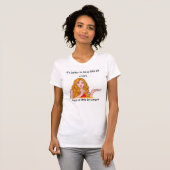 Witte moderne vrouwen T-shirt (Voorkant volledig)