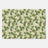 Witte moerbei inpakpapier vel (Voorkant)