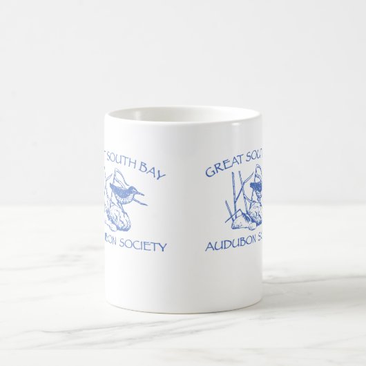 Witte Mok met blauwe Logo (Center)