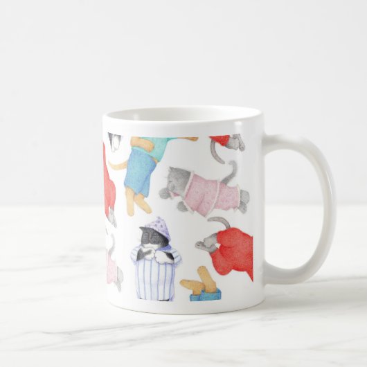 Witte mok met CATS PAJAMAS (Rechts)