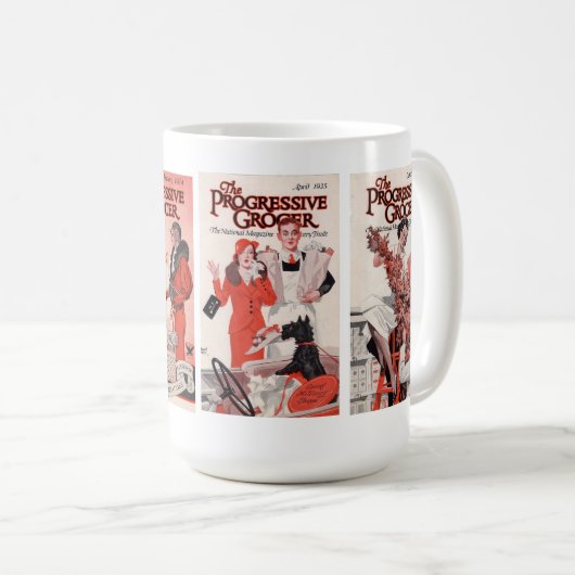 Witte Mok met Emmett Watson art (Voorkant rechts)