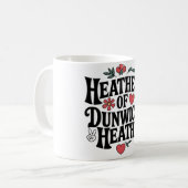 Witte mok met gezondheidstips (Voorkant links)