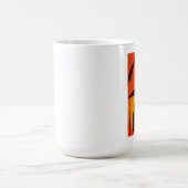 Witte Mok met kerstmis, met nachtelijke Silhouette (Center)