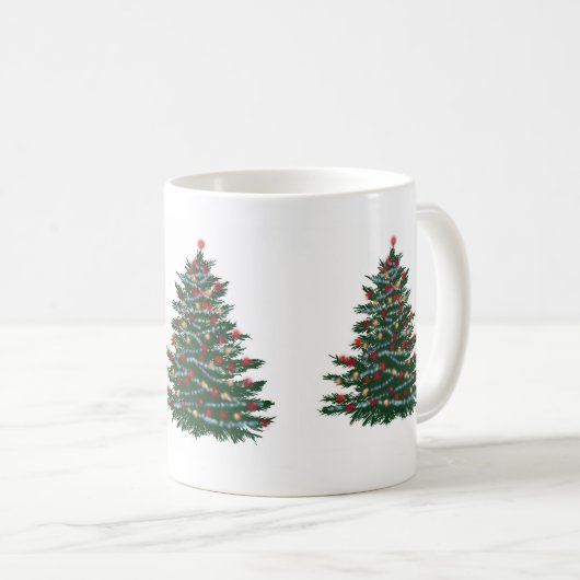 Witte Mok Prettige feestdagen (Voorkant rechts)