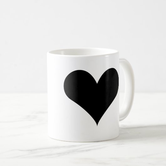 Witte Mok van 11 oz Classic White (Voorkant rechts)