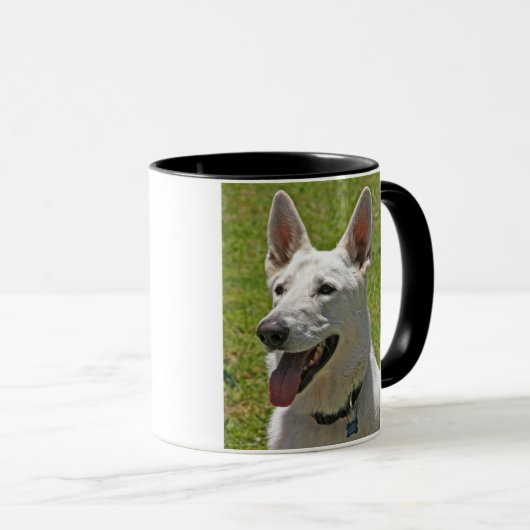 Witte Mok van Shepherd Coffee (Voorkant rechts)