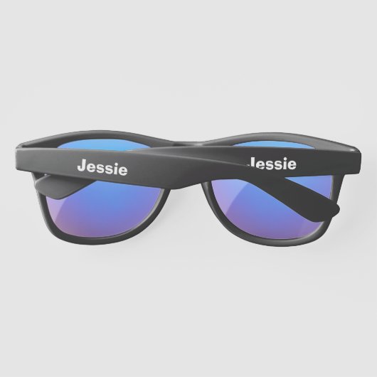 Witte Monogram Custom Shades 4Jessie (Achterkant)