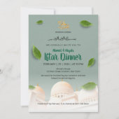 Witte Moskee Ramadan Iftar Uitnodiging (Voorkant)