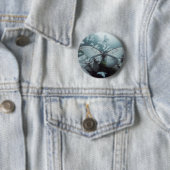 Witte motten zwermen Button (In situ)