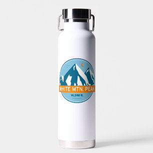 Witte Mountain Peak Californië sterren maan Waterfles
