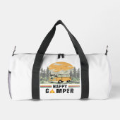 Witte Mountain Tree Sunrise Camper Van Plunjezak (Achterkant)