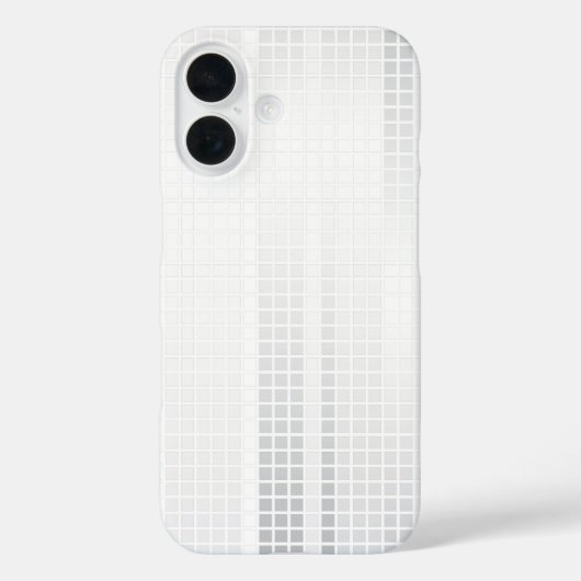 Witte mozaïek Tegels Case-Mate iPhone Case (Achterkant)