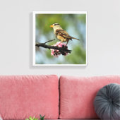 witte mug canvas afdruk (Insitu (Woonkamer))