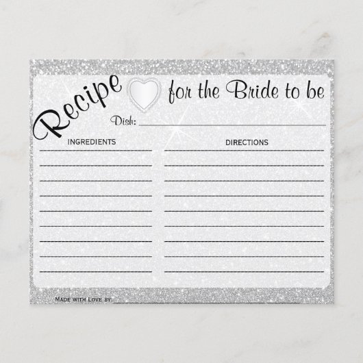 Witte muggen en hartritmekleurige bride om Kaart t (Voorkant)