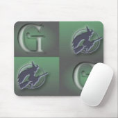 Witte muismat (Met muis)