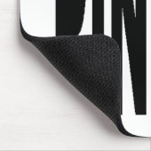 Witte muismat  PING PONG (Hoek)