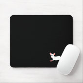 witte muismousepad muismat (Met muis)