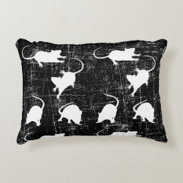 witte muizen accent kussen