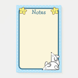 Witte muizen post-it® notes