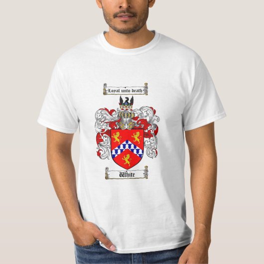 Witte munt van wapens T-shirt (Voorkant)