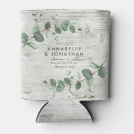 witte naaldhout - eucalyptusbruiloft blikjeskoeler