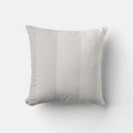 Witte naar grijze Ombre Streep Kussen