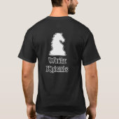 Witte nachten t-shirt (Achterkant)