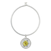 Witte Narcis Armband