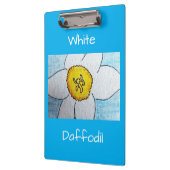 Witte Narcis Klembord (Links)