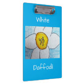Witte Narcis Klembord (Rechts)