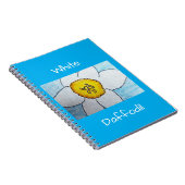 Witte Narcis Notitieboek (Rechterzijde)