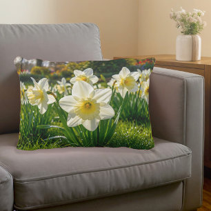 Witte Narcissen Accentkussen Accent Kussen