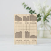 Witte, negroïde populatie, staten, ea telling briefkaart (Staand voorkant)