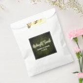 Witte Neon Boxwood Midnight Snack Bruiloft Bedankzakje (Gezegeld)