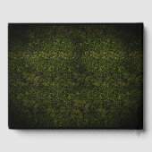 Witte Neon Liefde Teken Boxwood Bruiloft Gastenboek (Achterkant)