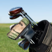 Witte neushoorn golfheadcover (Insitu)